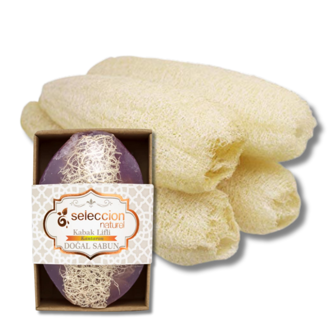 Seleccion Naturel Natural St. John's Wort Soap with Luffa Sponges 120g