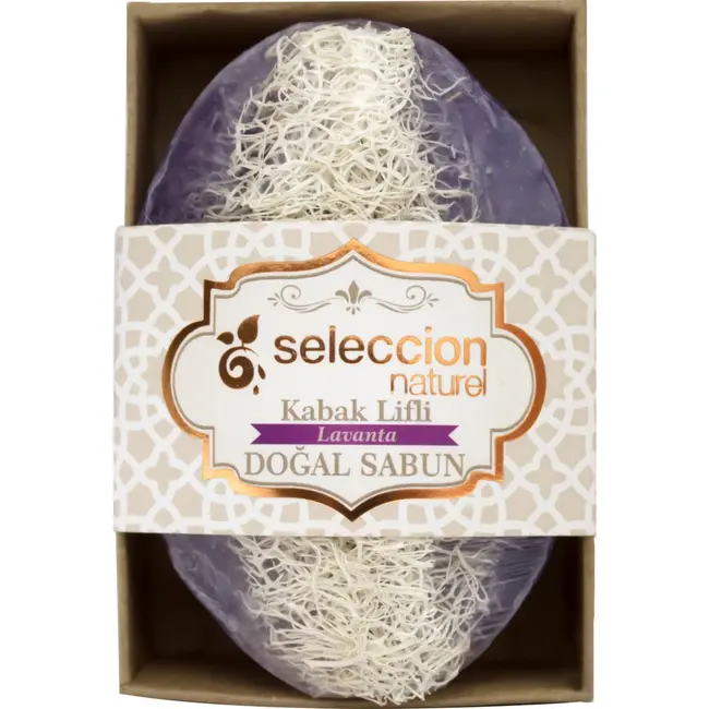 Seleccion Naturel Natural Doğal Kabak Lifli Lavanta Sabun 120 g