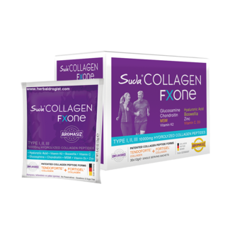 Suda   Collagen  FXONE Aromasız Tip 1,2,3   Saşe 30 x 12g