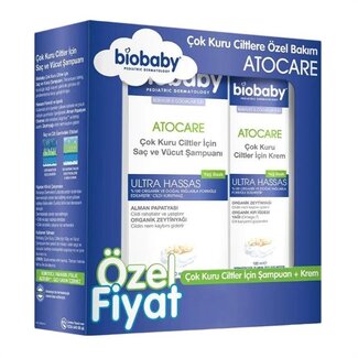 Biobaby Biobaby Droge Huiden Shampoo en Crème Set