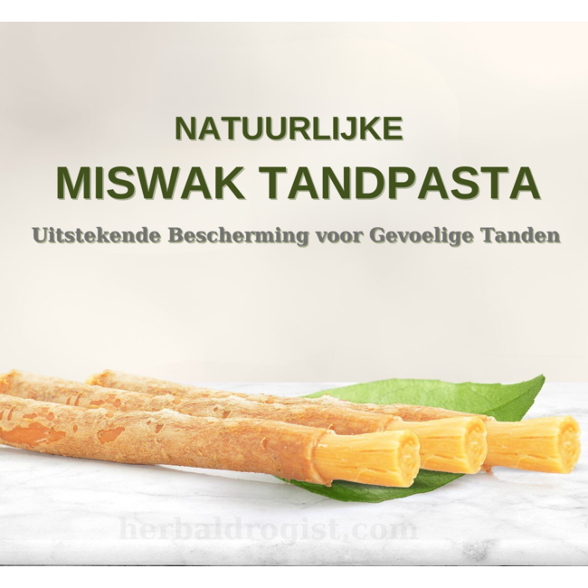Eyup  Sabri Tuncer  Natürliche Miswak Zahnpasta 90 ml – Mit Miswak, Pfefferminze & Eukalyptus – Ohne Fluorid, SLS, Parabene, Titandioxid und Farbstoffe