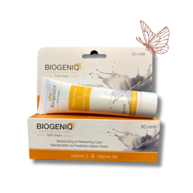 Biogeniq Biogeniq Feuchtigkeitsspendende Creme mit Vitamin E und B5 60 ml
