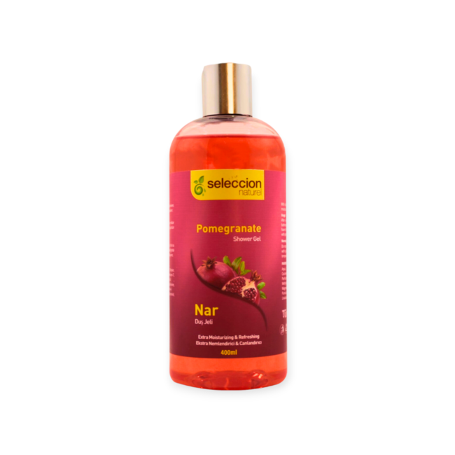 Seleccion Naturel Shower gel with Pomegranate extract 400 ml
