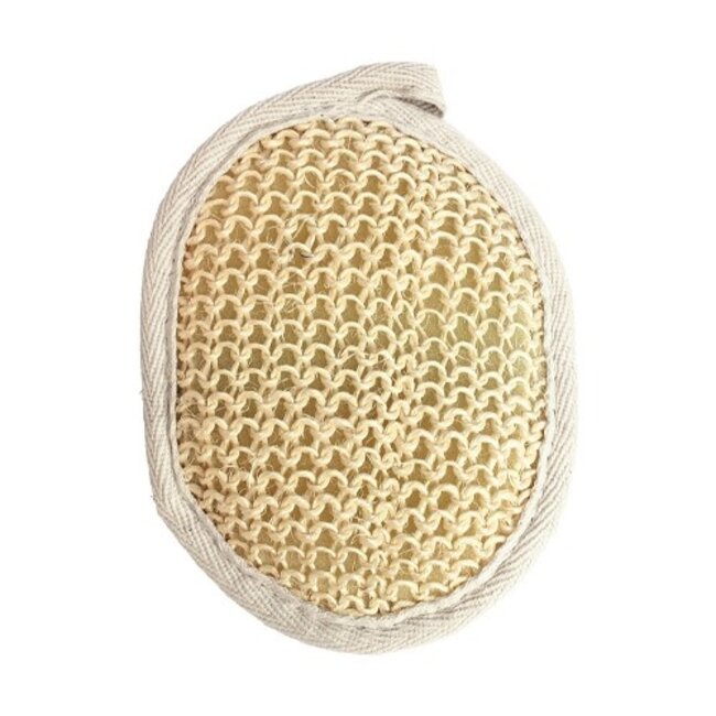 Evolini Doğal Sisal Bitkisi Oval Kese (Peeling etkili & Akne karşıtı)