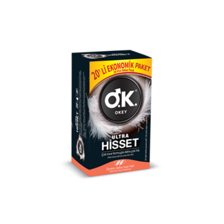 OK OKEY Ultra Hisset 20'li Prezervatif