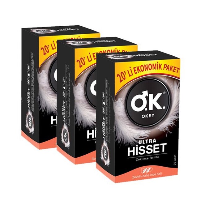 OK Ultra Feel 20 Pack Condoms