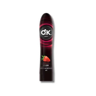 OK Okey Aardbei Smaak  Glijmiddel Gel 100ml