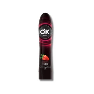 OK Okey Erdbeer Geschmack Gleitmittel Gel 100ml
