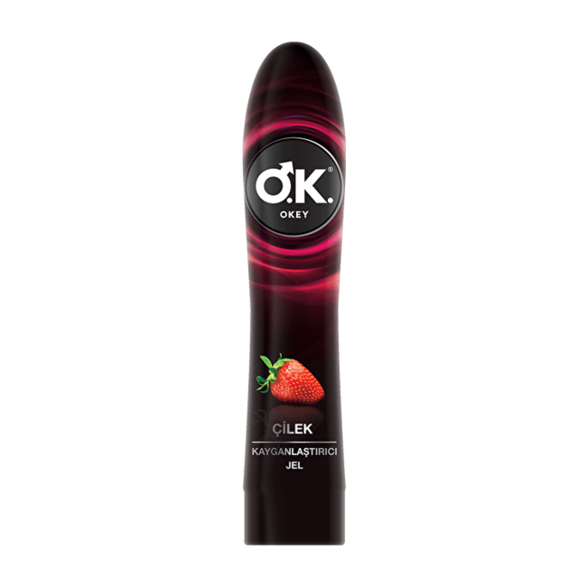 OK Gel Lubrifiant Goût Fraise 100ml