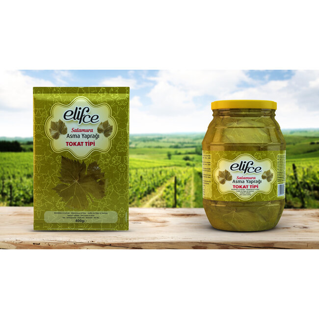 Elifce Feuilles de vigne en saumure 1000 g