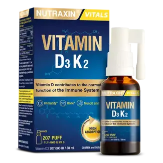 Nutraxin   Nutraxine Vitamin D3K2-Spray