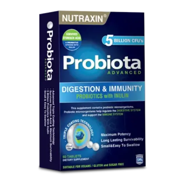 Nutraxin   Probiota Advanced 60 tabletten