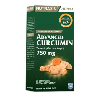 Nutraxin   Advanced Curcumine Kurkuma-extract 30 zachte capsules