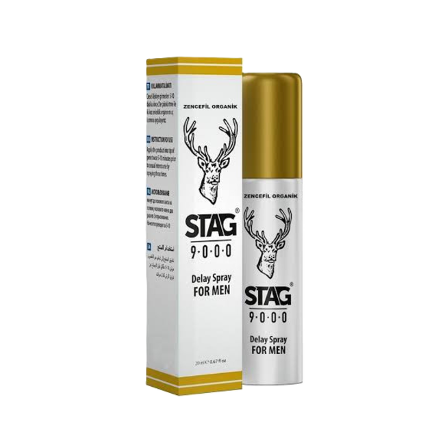 Herbal Drogist Stag 9000 Delay For Men 20 ml (Geciktirici Sprey)