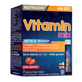 Nutraxin   Nutraxin Vitaminemix Voor Kinderen 7x25 ml