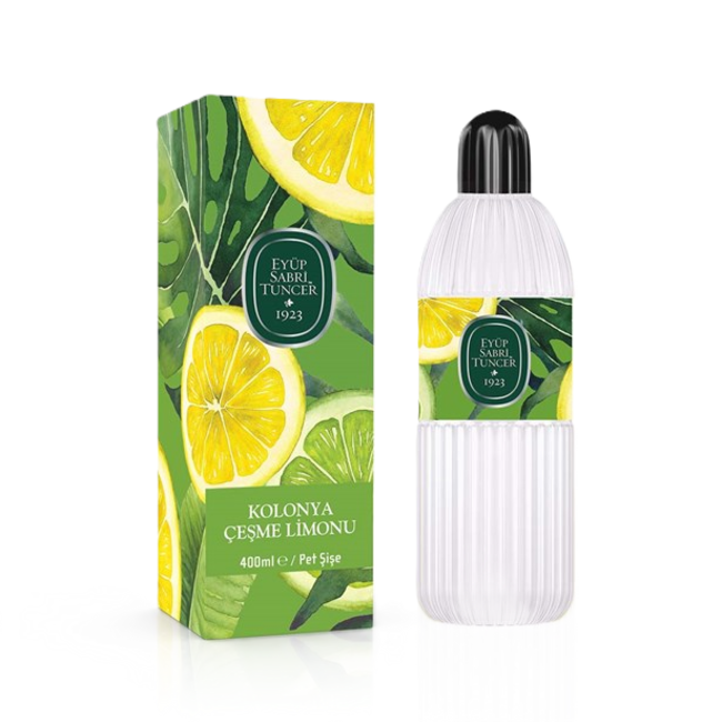 Eyup  Sabri Tuncer Çeşme Limonu Kolonyası 400 ml - Pet Şişe