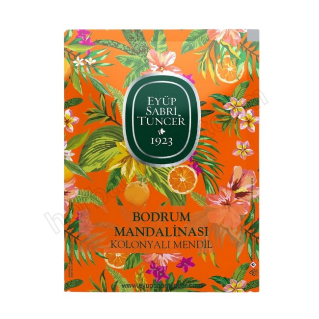 Eyup  Sabri Tuncer Toallitas de Colonia Mandarina de Bodrum, 50 unidades (formato grande)