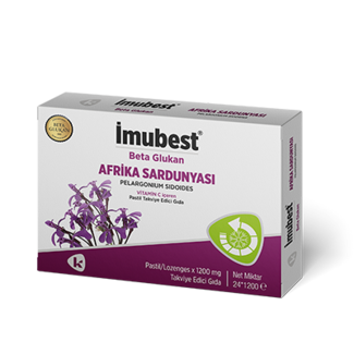 Imubest Imubest Beta Glucan Afrikaanse Geranium 24 Stuks Zuigtabletten