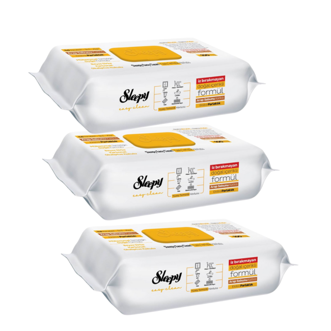 Sleepy Clean Surface Cleaning Cloth with Soap - 100 pieces