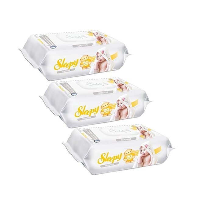Sleepy Sensitive Feuchttücher für Babys 80 Stück