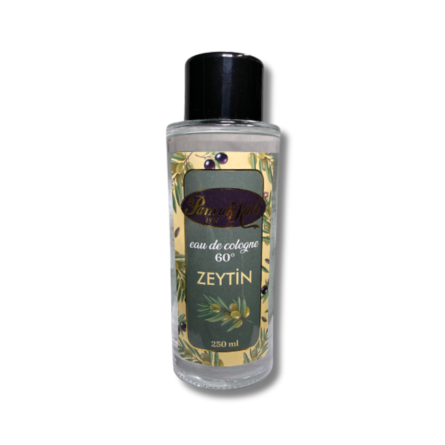 Pamukkale Eau de Cologne  Olives 250 ml bouteille en verre