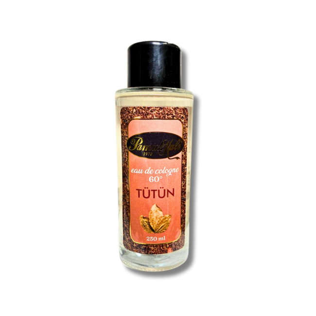 Pamukkale Eau de Cologne Tabak 250 ml flacon en verre