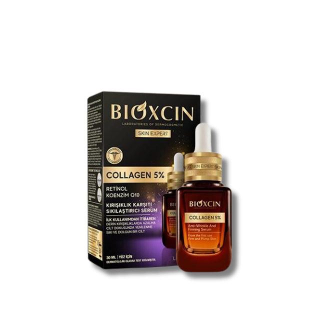 Bioxcin Kollagen 5% Intensivpflege Serum - Hautstraffend und Anti-Falten