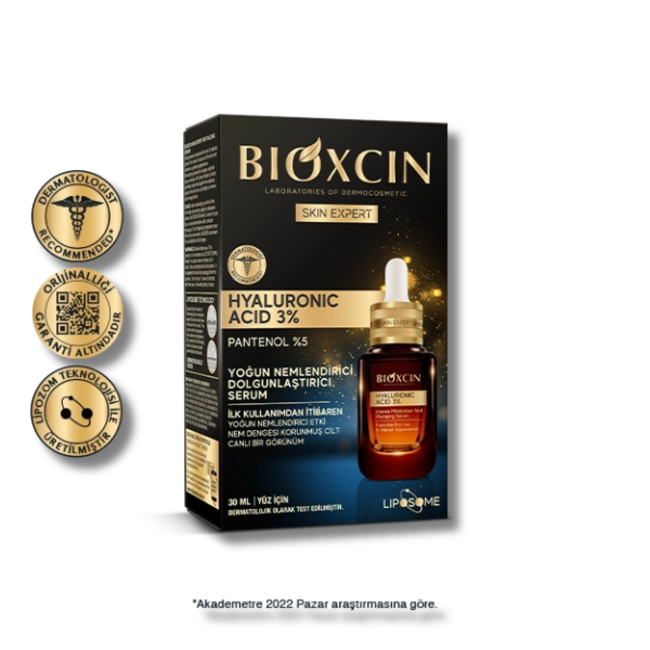 Bioxcin Hyaluronic Acid %3 Yoğun Nemlendirici Dolgunlaştırıcı Serum 30 ml