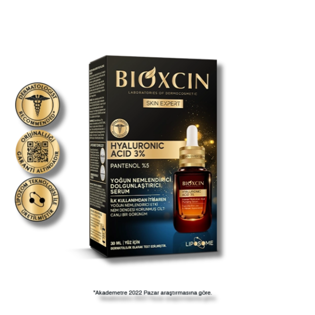 Bioxcin Hyaluronzuur 3% Intensief hydraterend opvullend serum 30 ml