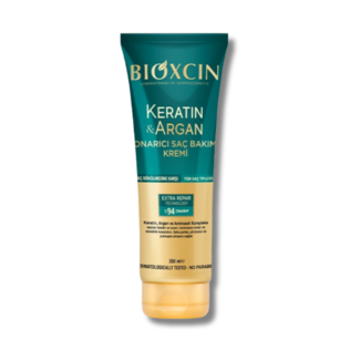 Bioxcin Keratine & Argan Herstellende Haarverzorgingscreme 250ml