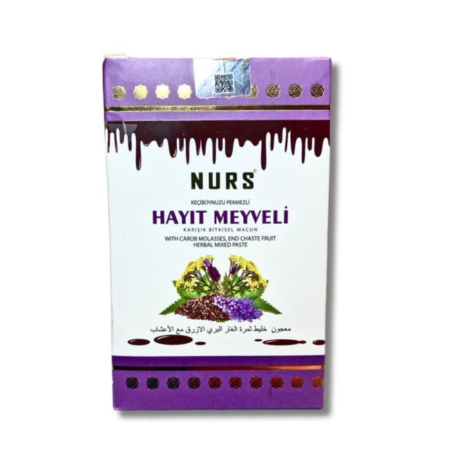 Nurs Monnikspeper Fruitige Kruidenpasta 400g (Hormoononregelmatigheid)