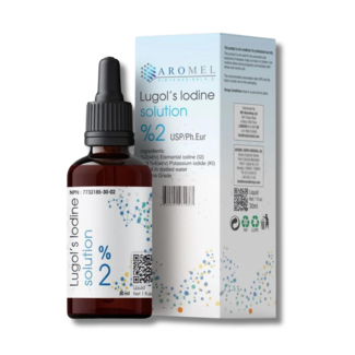 Aromel Aromel Jodiumdruppels 2% 30 ml – Inwendig & Uitwendig