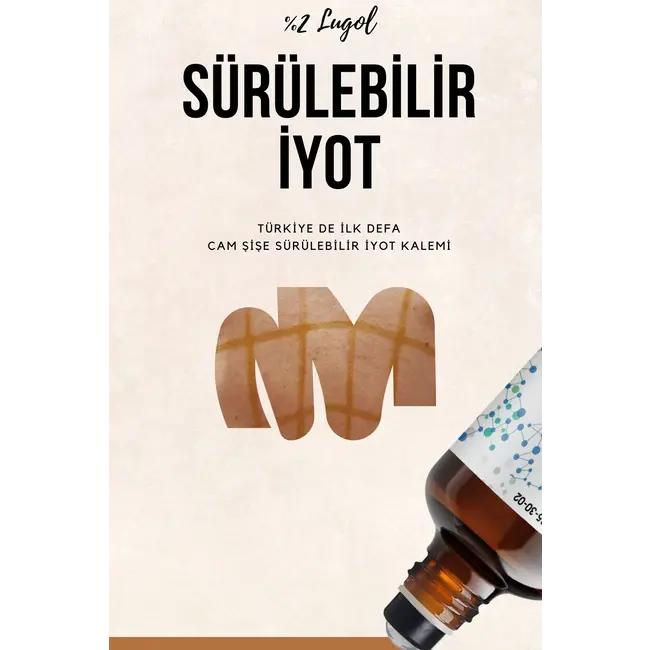 Aromel İyot Kafesi İçin İyot Çözeltisi %2 Lik - 30 ml(Sürülebilir Roll-on Başlıklı)