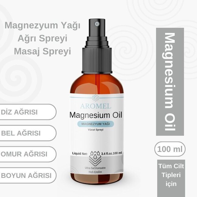 Aromel Huile de Magnésium Extra Pure 100 ml