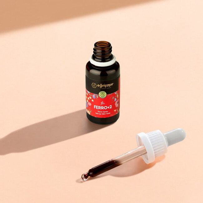 Egricayir Ferro+2 Eisensupplement 30 ml – Für Kinder und Erwachsene