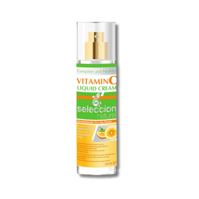 Seleccion Naturel Vitamine C vloeibare haarverzorgingscreme 200 ml