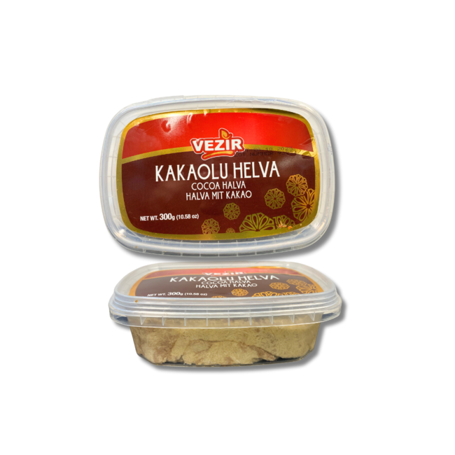 Herbal Drogist Traditionele Turkse Tahini Halva met Cacao 300g