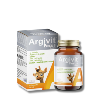 Argivit Focus Tablet 30 Tablet (Odaklanma ve Zeka Gelişimi )