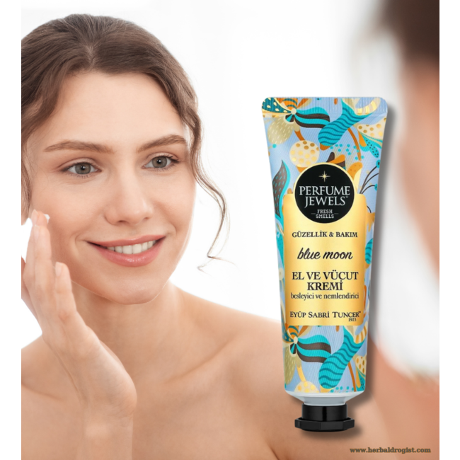 Eyup  Sabri Tuncer Perfume Jewels Blue Moon El ve Vücut Kremi 50 ml Tüp