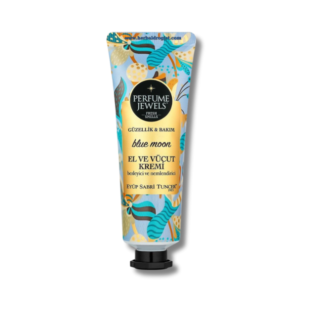 Eyup  Sabri Tuncer Crème pour les mains et le corps Perfume Jewels Blue Moon tube de 50 ml