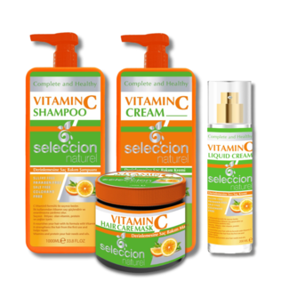 Seleccion Naturel Vitamine C , 4-delige haarverzorgingsset