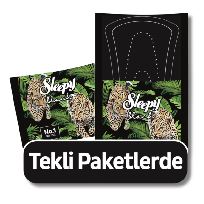 Sleepy Black Premium Plus Daily Pad Normal 80 Pads   1