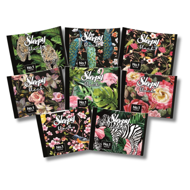 Sleepy Black Premium Plus Compresas Diarias Normales 80 Unidades – Paquete Individual