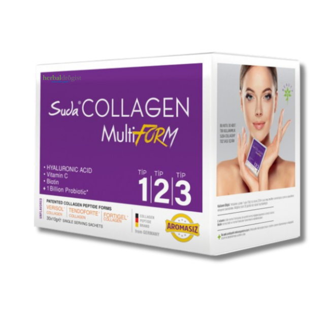 Suda   Collagen Multi Form TIP 1-2-3  Aromasız  30 Sase