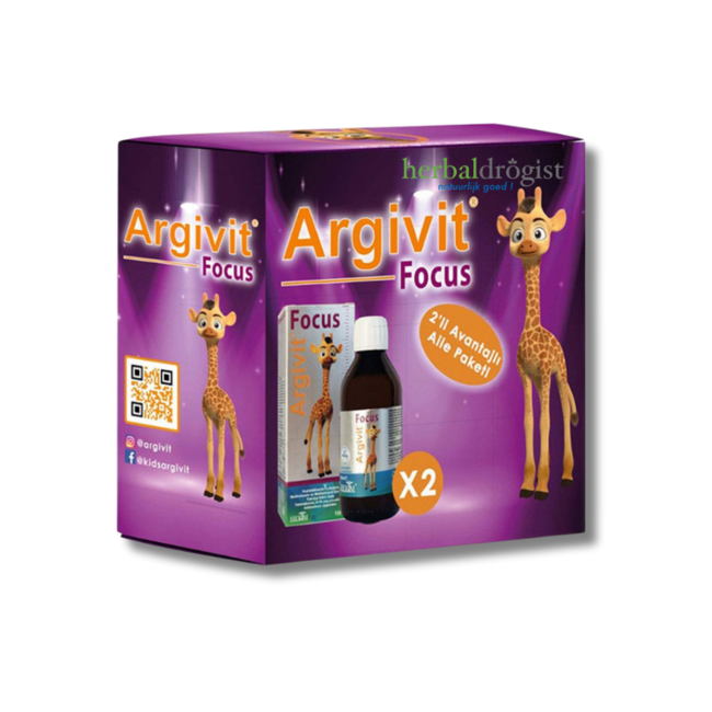 Argivit Focus Şurup İkili Aile Paketi 2x150 ml