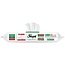 Sleepy Chiffon de nettoyage de sol compatible avec Easy Clean Mop, avec savon blanc, 50 feuilles