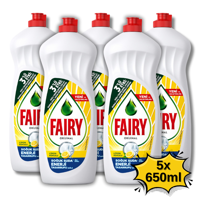 Fairy Ultra Rapide Parfum Citron & Lime 650 ml