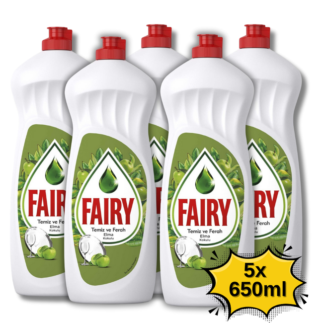 Fairy Ultra Hızlı Elma Kokulu 650 ml