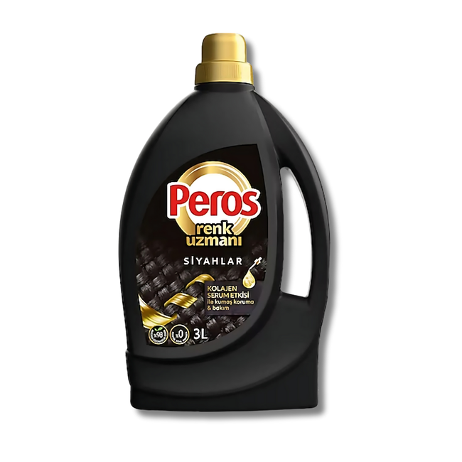 Peros  Color Expert Efecto Suero de Colágeno Detergente Líquido Negro 3L