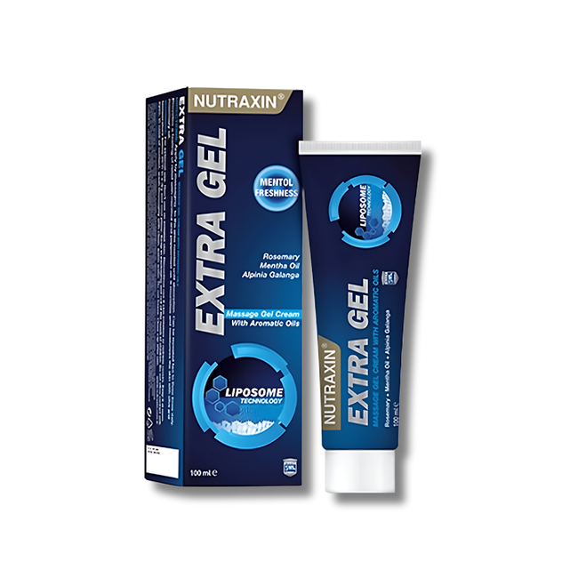 Nutraxin   Extra Gel 100ml Aromatik Yağlar içeren Masaj Jeli(Eklem sağlığı)